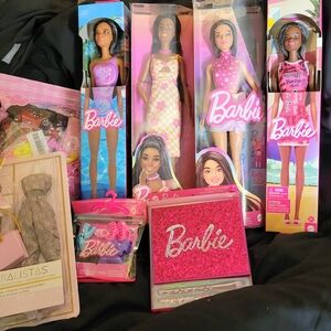 Barbie Fashionista Dolls in Pink and Purple